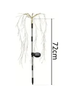 SOLÁRNÍ STROM LAMPA OHŇOSTROJE 72CM 120 VEDL SOLÁRNÍ STROM LAMPA OHŇOSTROJE 72CM 120 VEDL