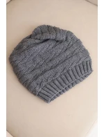 Čepice s rolováním Magda K293 camel