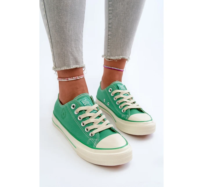 Dámské tenisky Big Star model 21654802 Zelené - Big Star Shoes Dámské tenisky Big Star model 21654802 Zelené - Big Star Shoes