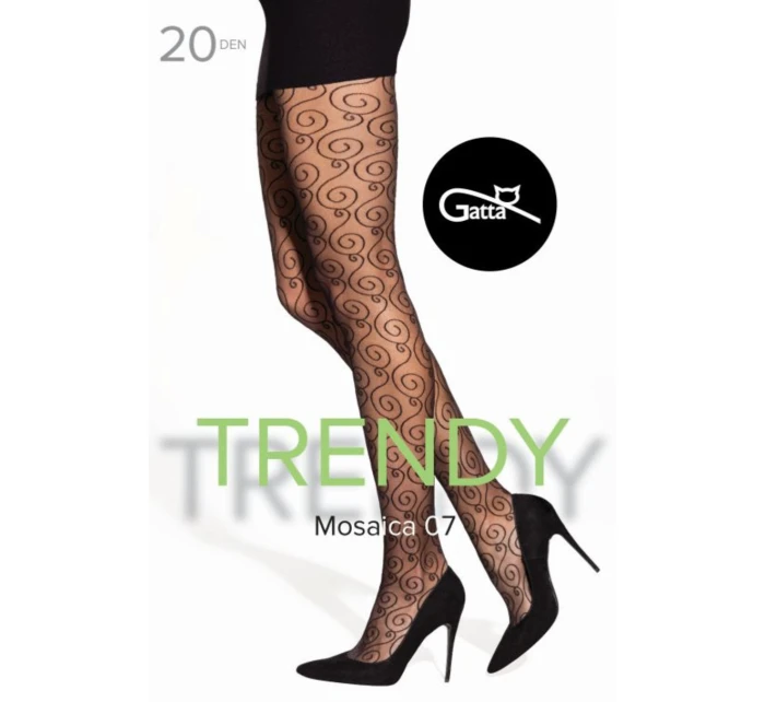 model 21960405 07 Punčocháče 20 DEN5 - Gatta