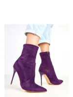 Boty na podpatku model 217903 Solea Boty na podpatku model 217903 Solea