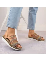 Pohodlné vícebarevné sandály W model 22033633 - Rieker