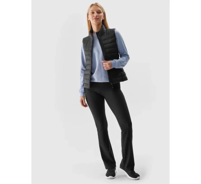 Dámská bunda bez rukávů 4F 4FRSS24TVJAF101-20S z recyklovaného prachového peří