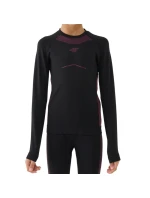 Bezešvé spodní prádlo pro dívky 4F F250 tmavě černé 4FJWAW25USEAF250 20S