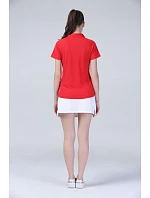 Spiro S 177F Dámské týmové piqué polo 29.177F red/white