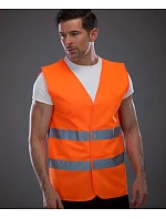 Yoko HVW 102 Hi-Vis bezpečnostní vesta 79.W102 hi vis orange Yoko HVW 102 Hi-Vis bezpečnostní vesta 79.W102 hi vis orange