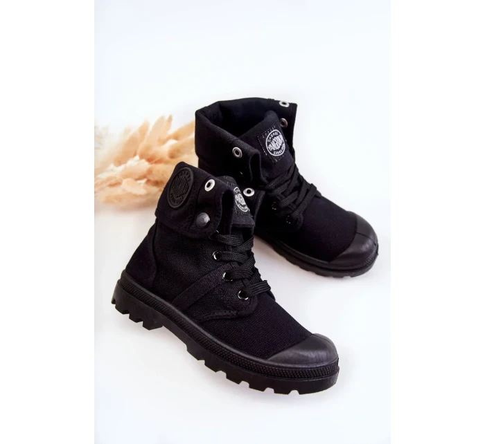 Dětské vysoké tenisky Černe Tobby Dětské vysoké tenisky Černe Tobby