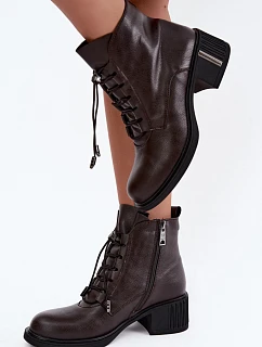 Boty na podpatku  model 231586 Step in style