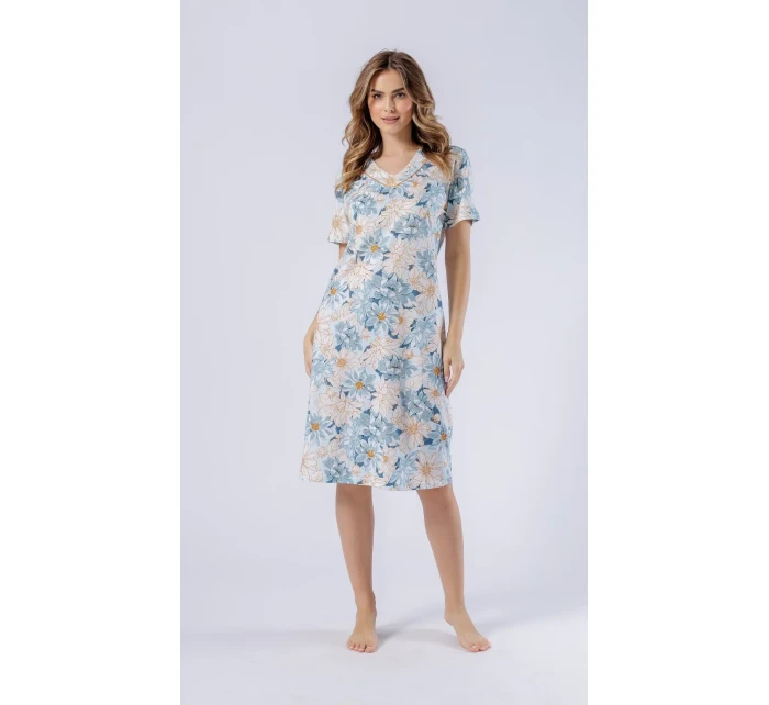 Dámská noční košile MMax kr/r M2XL model 20864161 - LEVEZA Dámská noční košile MMax kr/r M2XL model 20864161 - LEVEZA