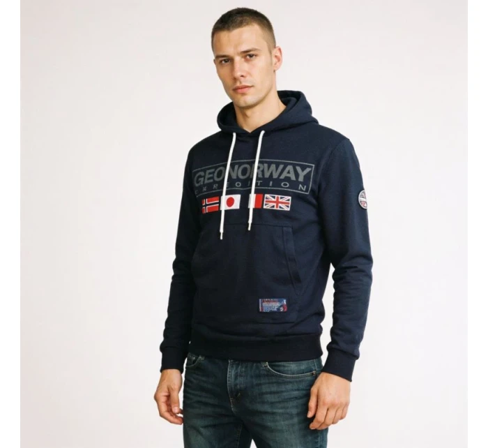 Geografické Norsko Great DB 317 M WY8611H/GN-Navy mikina