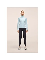 Dámské tričko CASALL Serene Half Zip Long Sleeve, modrá barva