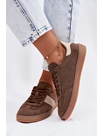 Dámské tenisky Big Star model 22100888 hnědé - Big Star Shoes