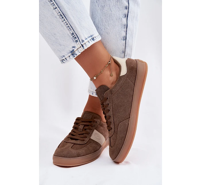 Dámské tenisky Big Star model 22100888 hnědé - Big Star Shoes