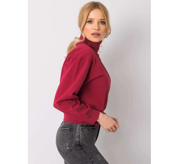 Mikina RV BL 6263.86P kaštanová