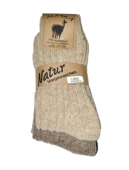 WiK ponožky 20901/21901 Alpaka Wolle A'2 39-46