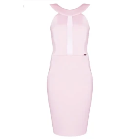 Dámské šaty M372 pink - FIGL Dámské šaty M372 pink - FIGL