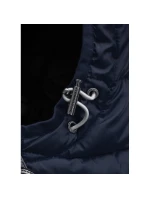 Pit Bull West Coast Padded model 21927423 pánská zimní bunda tmavě modrá s kapucí