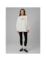 Dámská oversize mikina bez kapuce 4F 4FRSS26TSWSF2993-11S dámské