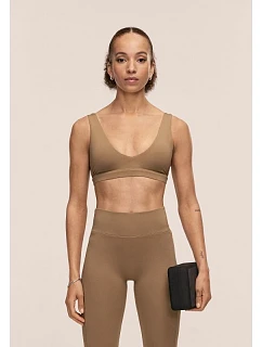 Sportovní podprsenka CASALL Soft Touch Padded Sports Bra, zelená barva