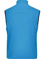 Daiber JN 136 Pánská 3-vrstvá softshellová vesta 02.0136 aqua