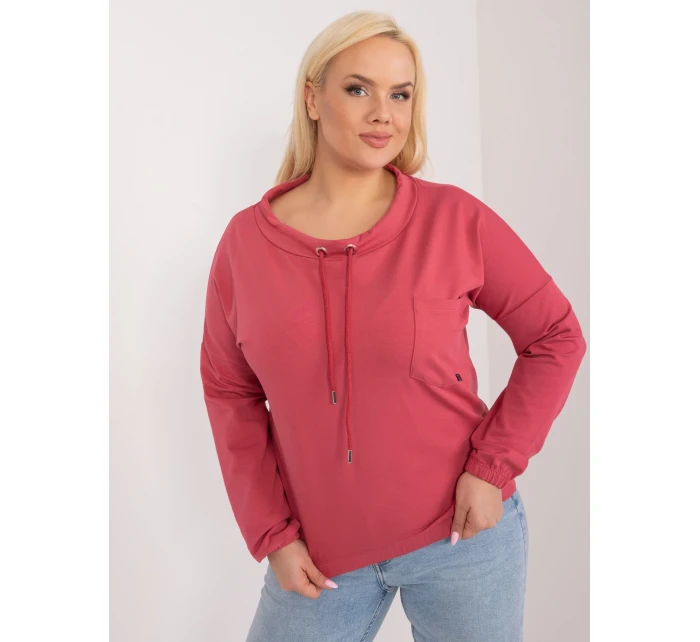 Bluzka RV BZ model 19658558 koralowy - FPrice Bluzka RV BZ model 19658558 koralowy - FPrice