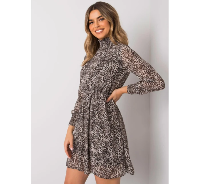 Šaty WN SK 18951 1.40X černá a béžová