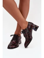 Polobotky na podpatku model 218695 Step in style Polobotky na podpatku model 218695 Step in style