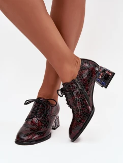 Polobotky na podpatku  model 218695 Step in style