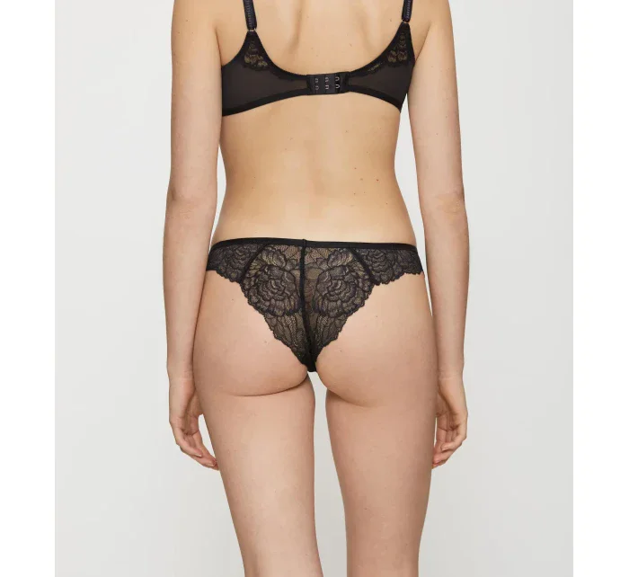 Dámské kalhotky Peony Florale Brazilian černé - Triumph Dámské kalhotky Peony Florale Brazilian černé - Triumph