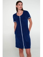 Vamp - Jednobarevné šaty s krátkými rukávy 20550 - Vamp