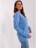 Sweter AT SW 2338.14P niebieski