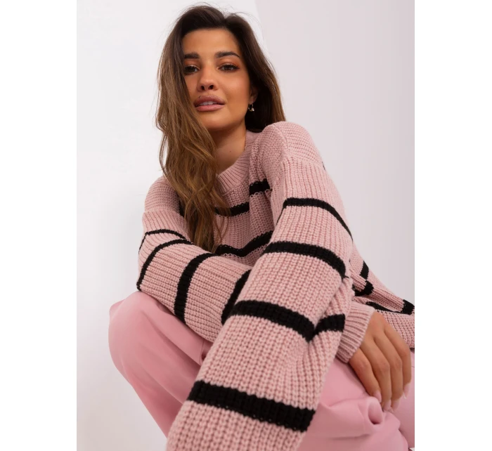 Jumper BA SW 8025.38P světle růžový