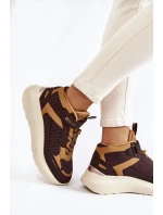 Dámská sportovní obuv Memory Foam System Big Star KK274404 Hněde Dámská sportovní obuv Memory Foam System Big Star KK274404 Hněde