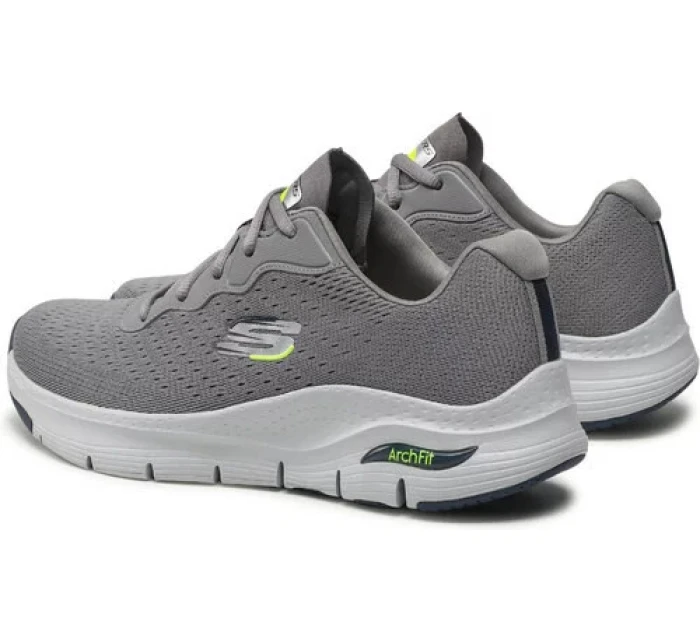 Pánské sportovní boty Arch Fit 232303-GRY Šedá - Skechers Pánské sportovní boty Arch Fit 232303-GRY Šedá - Skechers