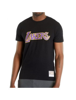 Mitchell & Ness tričko NBA Team Logo Tee Los Angeles Lakers BMTRINTL1051-LALBLCK