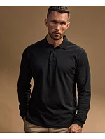 Tee Jays TJ 1406 Pánské elastické piqué polo s dl. rukávem 18.1406 black Tee Jays TJ 1406 Pánské elastické piqué polo s dl. rukávem 18.1406 black