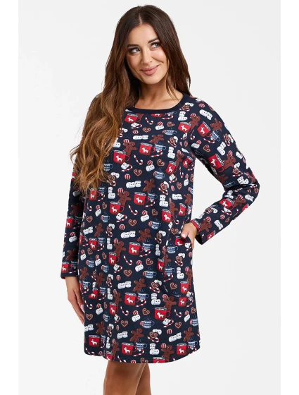 Italian Fashion Cookies dlouhé barva:print/blue Italian Fashion Cookies dlouhé barva:print/blue