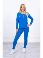 Sada na krk s chrpovou modří