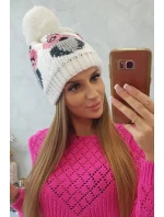 Dámská čepice  bílá model 18751615 - K-Fashion
