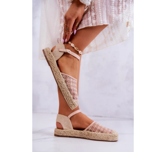 Dámské espadrilky se sponou Nude model 21580094 - Boto