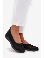 Dámské Síťované Baletky  Černé model 21707170 - Boto