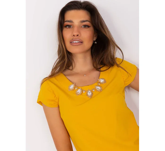 Halenka LK BZ 505783 2.01P tmavě žlutá