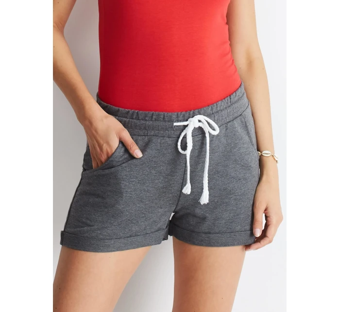 Šortky RV SN 4946.85P tmavě šedá