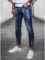 Pánské modré džínové kalhoty Dstreet UX4073