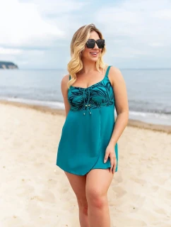 Dámské tankiny S984AE8 Azure 8 tyrkysové - Self