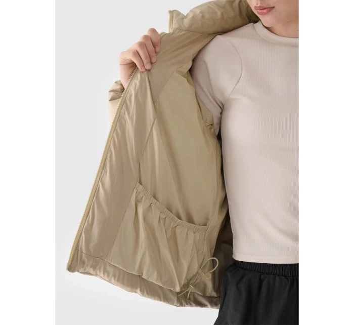 Dámská zimní péřová bunda s přírodní výplní 4F 4FWAW24TDJAF481-83S