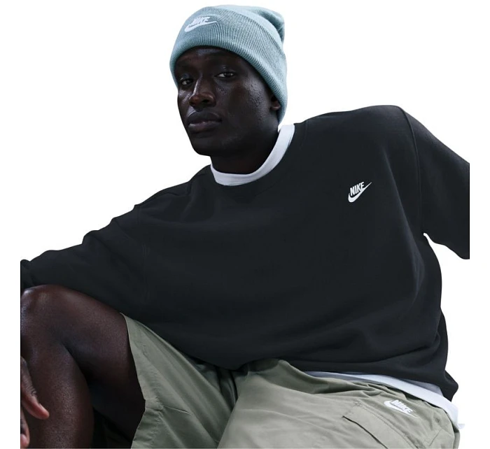 Pánská mikina Nike Club BB černá FN3886 010 pánské Pánská mikina Nike Club BB černá FN3886 010 pánské