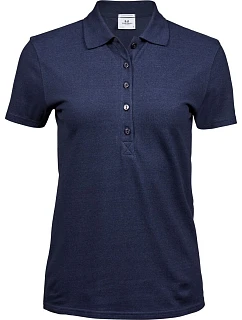 TJ 145 Dámské luxusní těžké strečové piqué polo model 22448790 denim - Tee Jays