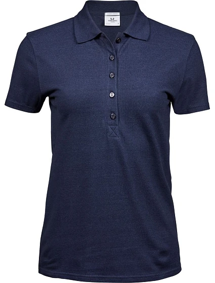Tee Jays TJ 145 Dámské luxusní těžké strečové piqué polo 18.0145 denim Tee Jays TJ 145 Dámské luxusní těžké strečové piqué polo 18.0145 denim