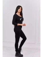 Body s potiskem pistole černé